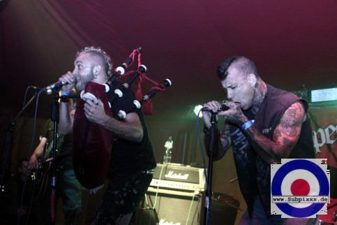 Pipes + Pints (CZ) 5. Mighty Sounds Festival, Tabor CZ - Band Zone Stage  18. Juli 2009 (9).JPG